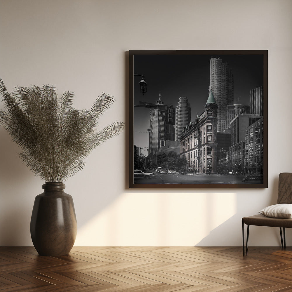 Canadian Flatiron Canvas Print-Canvas Print-DECOROLALA