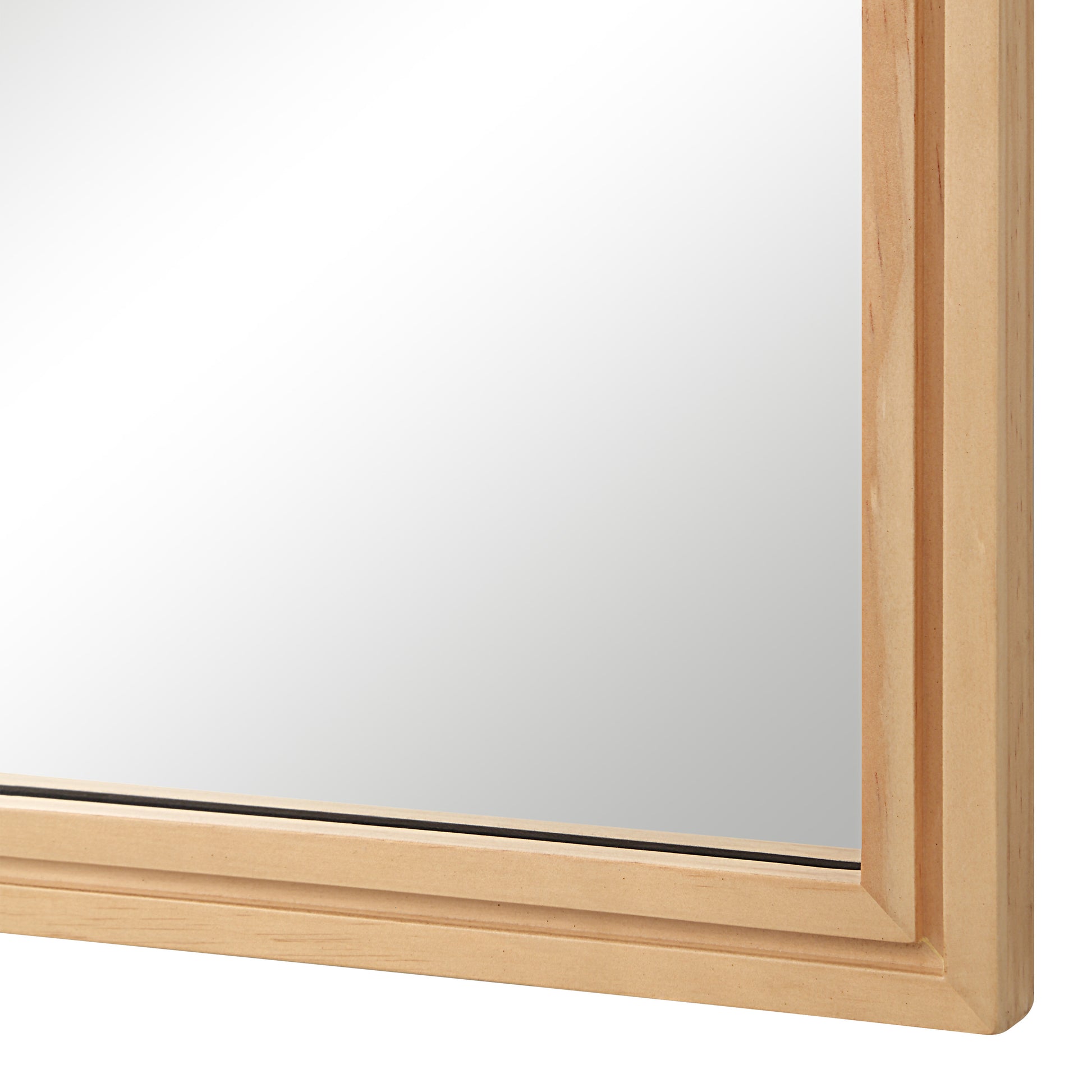 Canas 40" H x 24" W Wall Mirror, Brown-Mirror-DECOROLALA