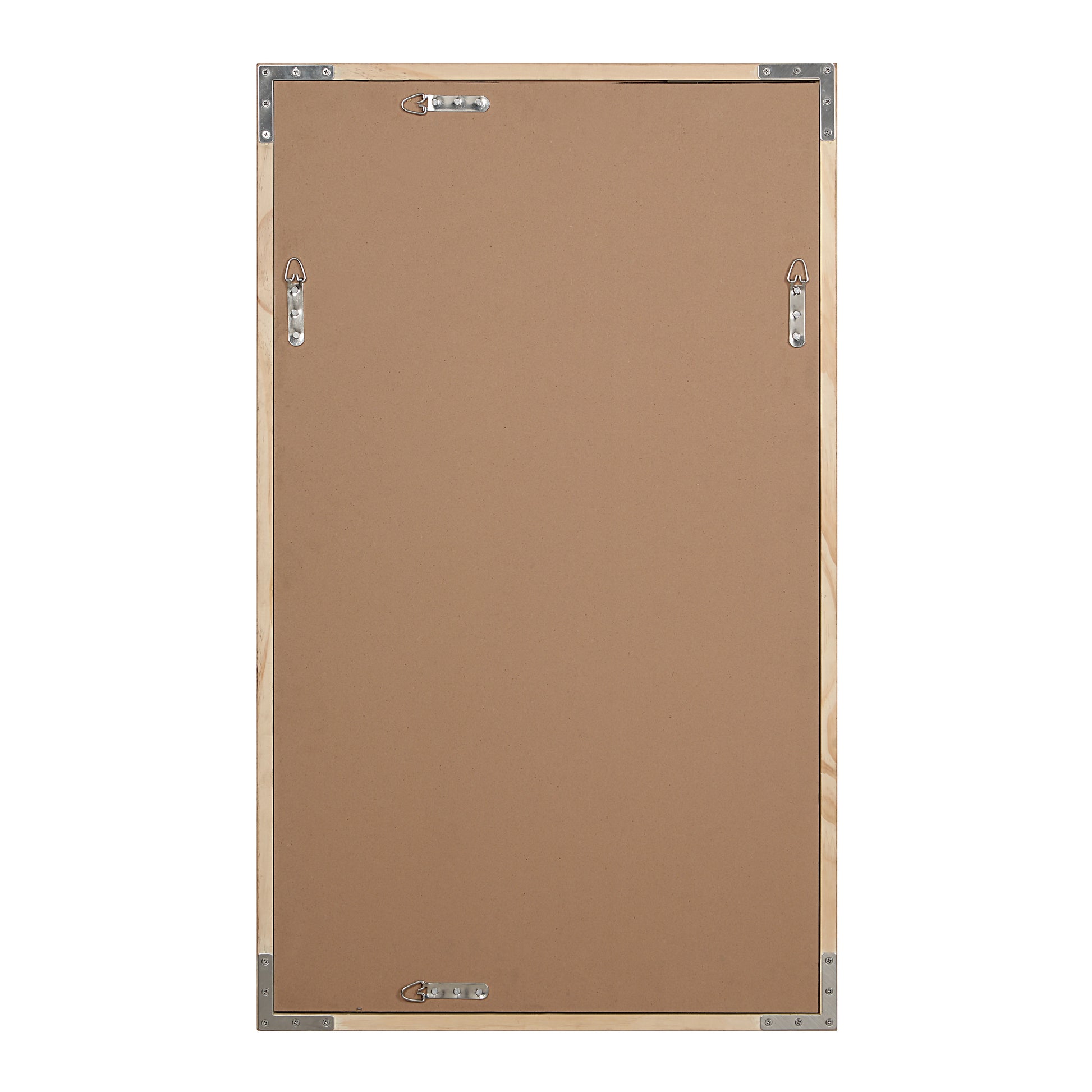 Canas 40" H x 24" W Wall Mirror, Brown-Mirror-DECOROLALA