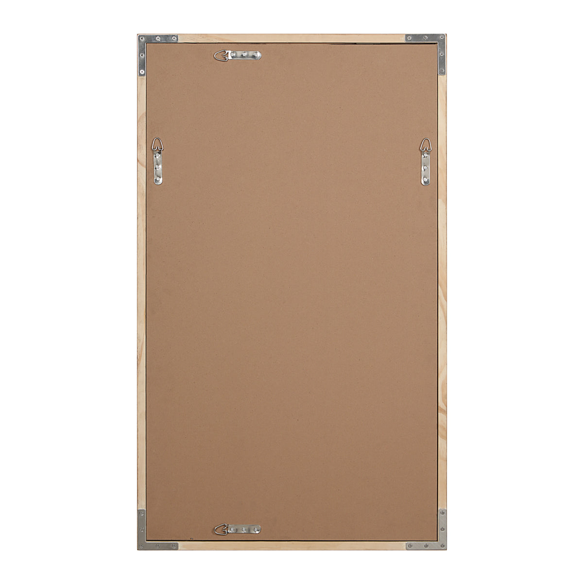 Canas 40" H x 24" W Wall Mirror, Brown-Mirrors-DECOROLALA