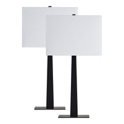 Candace 26" Table Lamp Set of 2 Matte Black-Table Lamp- Set of two-DECOROLALA