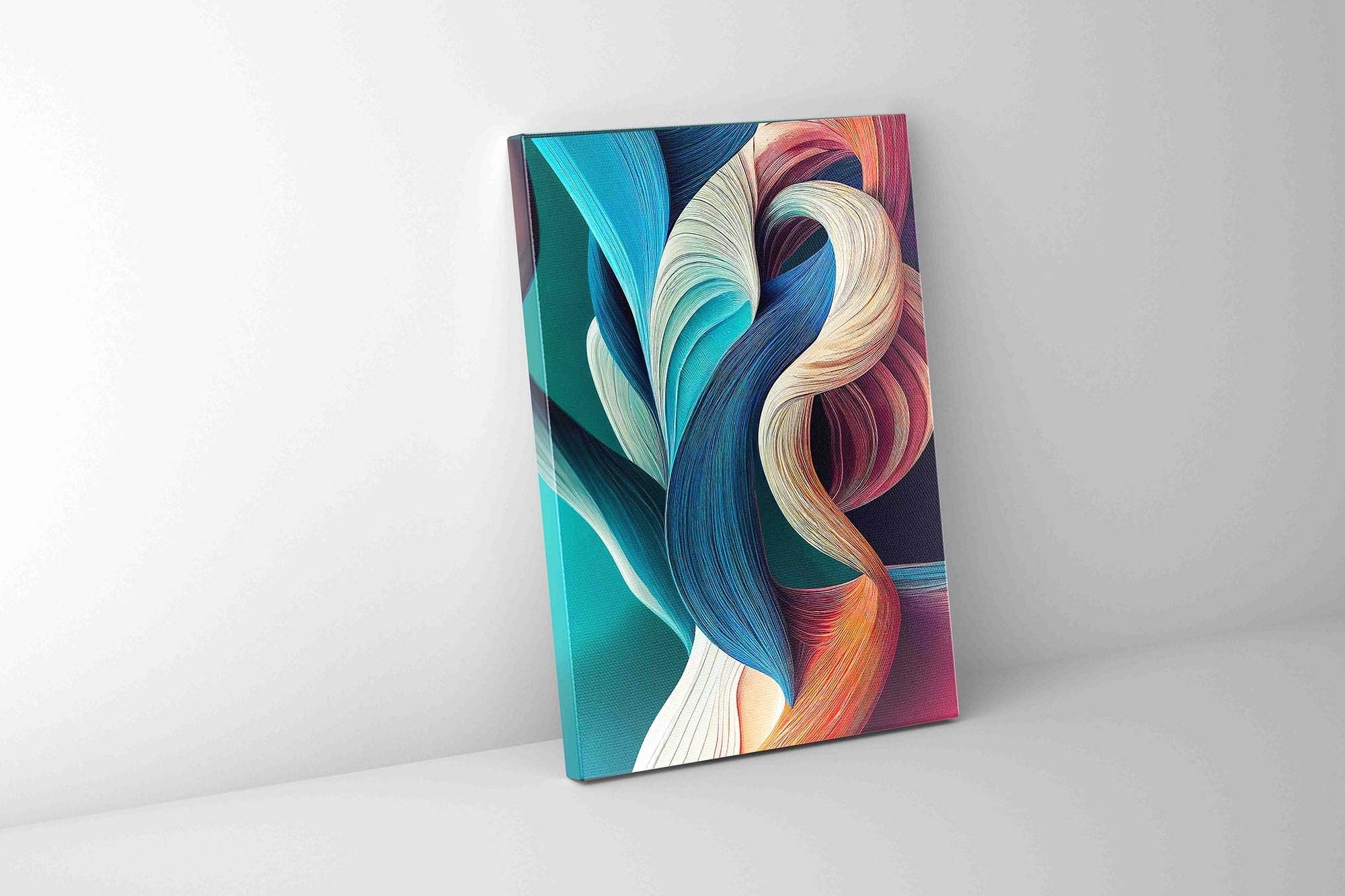 Canvas Abstract mix color-wall art-Wall Art-DECOROLALA
