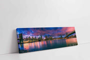 Canvas Brooklyn Bridge East River New York 72x24-Wall Art-DECOROLALA