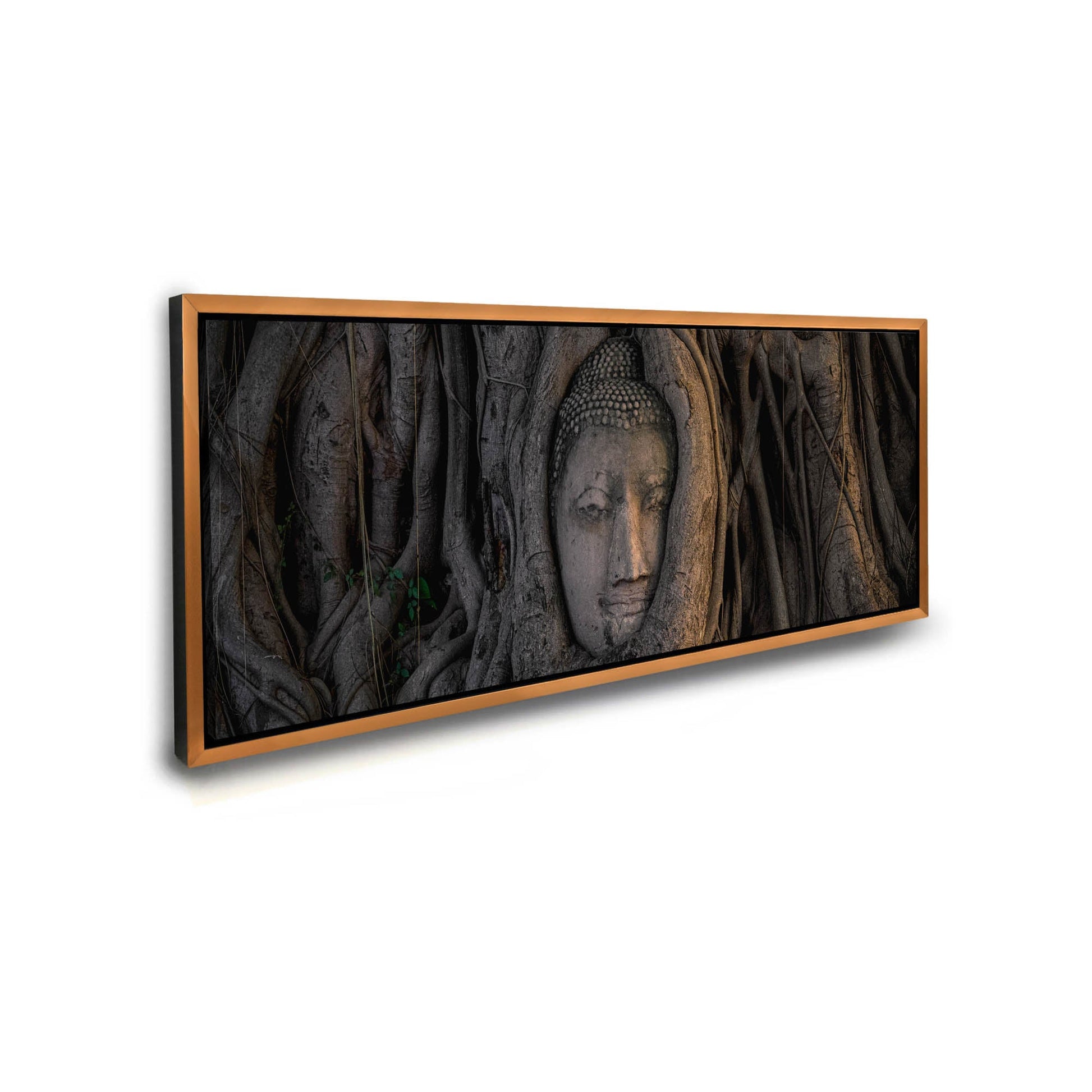 Canvas Buddha Wall Art 72" x 24"-Wall Art-DECOROLALA