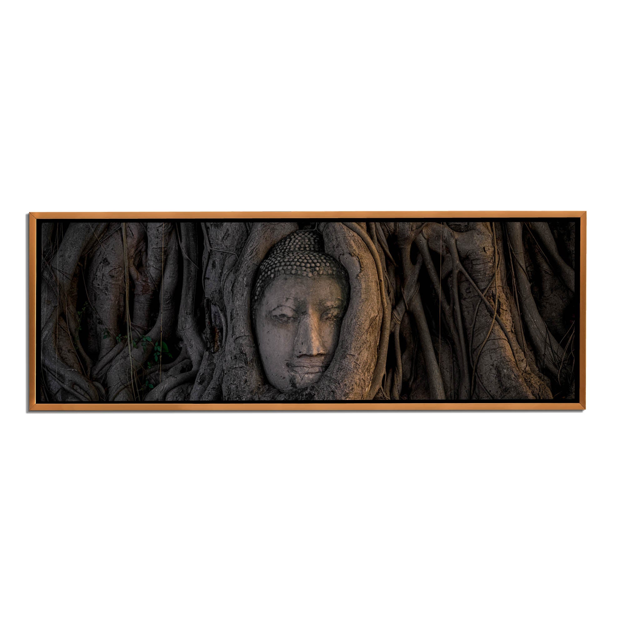 Canvas Buddha Wall Art 72" x 24"-Wall Art-DECOROLALA