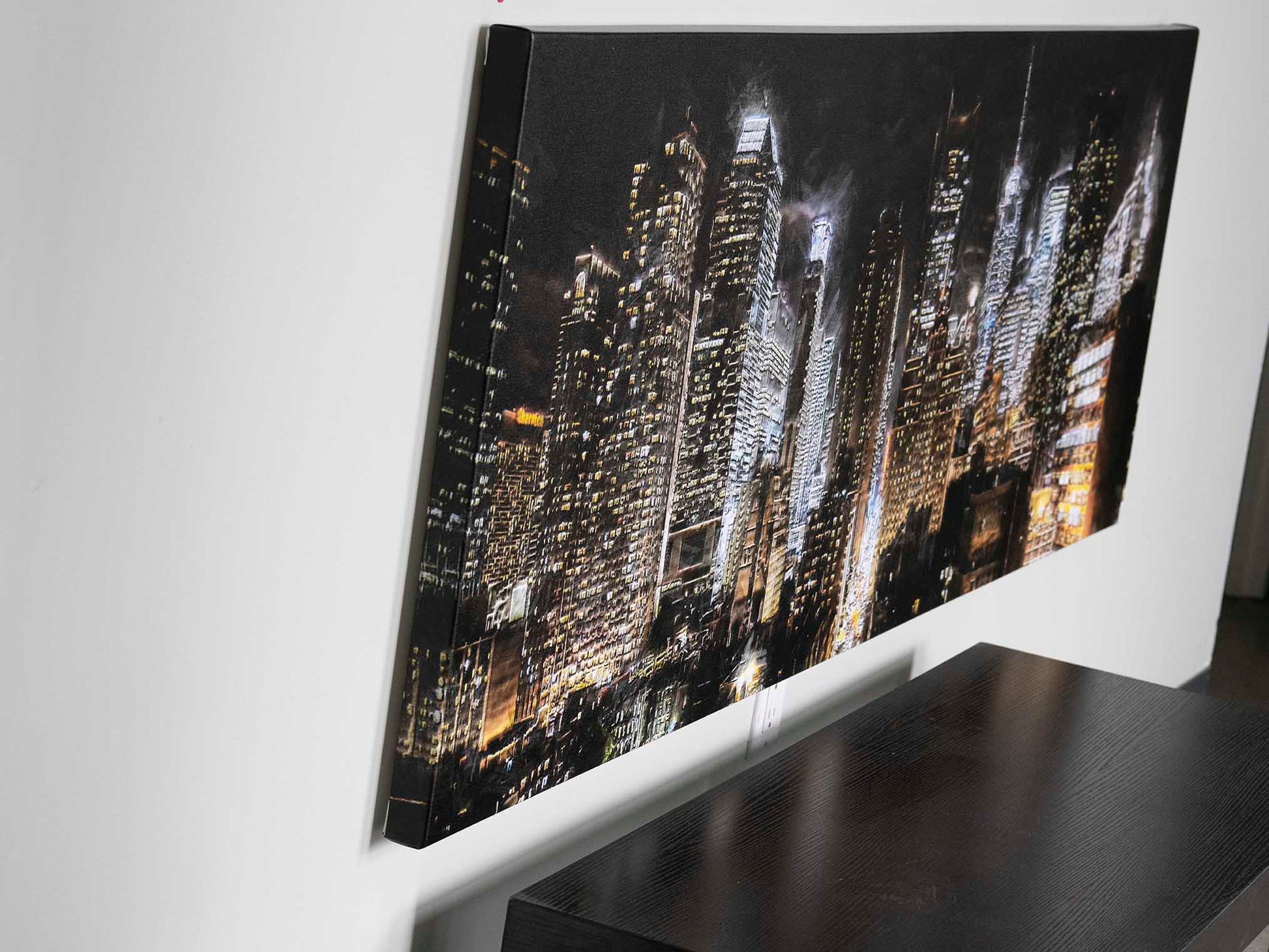 Canvas New York Skyline Wall Art 72x24-Canvas Print-DECOROLALA