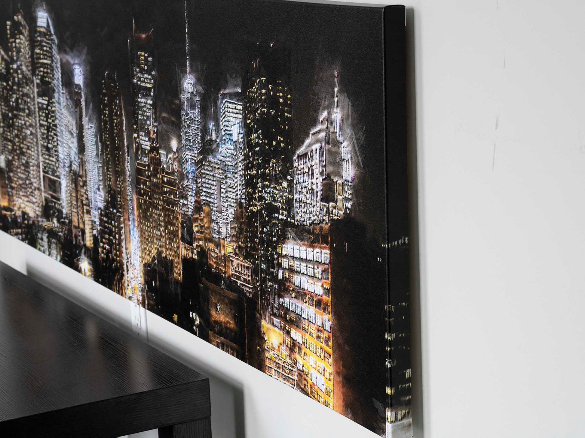 Canvas New York Skyline Wall Art 72x24-Canvas Print-DECOROLALA