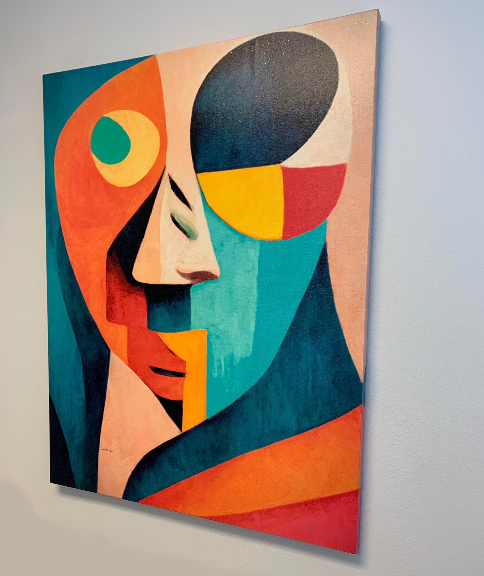 Canvas Picasso II Fine Art Wall Decor 48x36-Wall Art-DECOROLALA