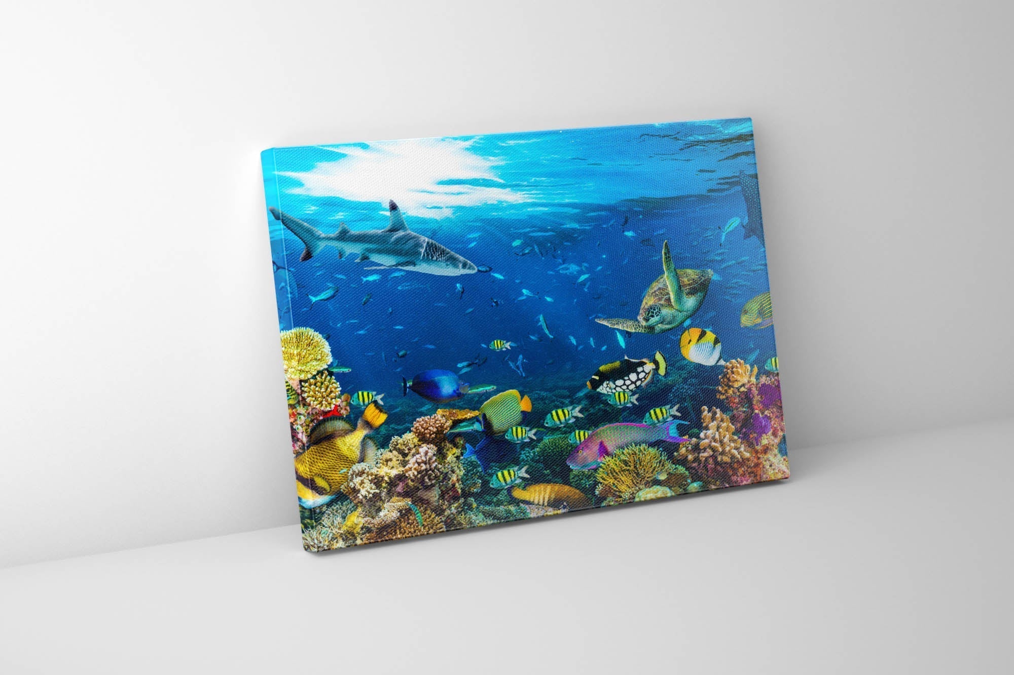 Canvas Print Below the Surface 48x36-Wall Art-DECOROLALA