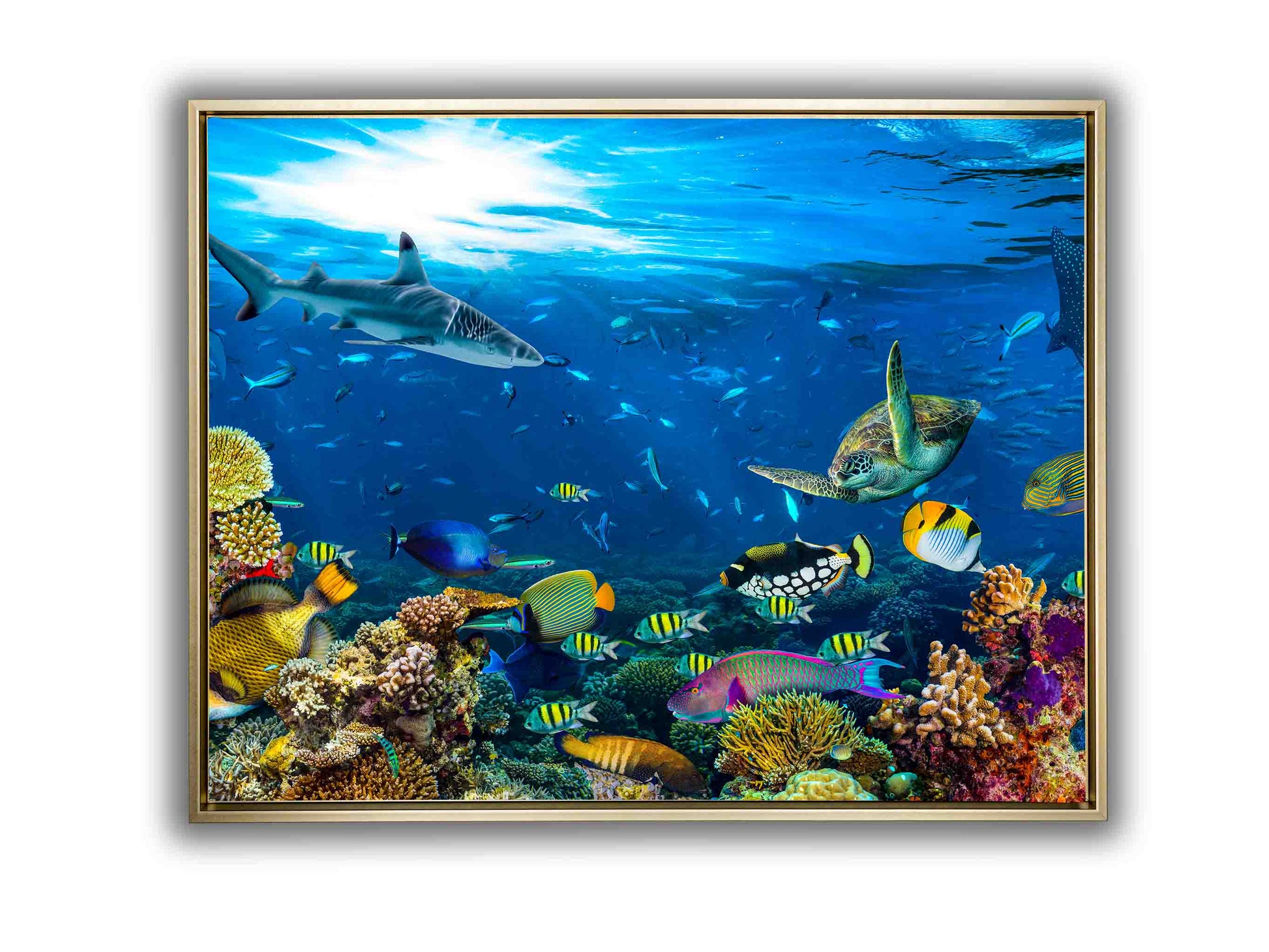 Canvas Print Below the Surface 48x36-Wall Art-DECOROLALA