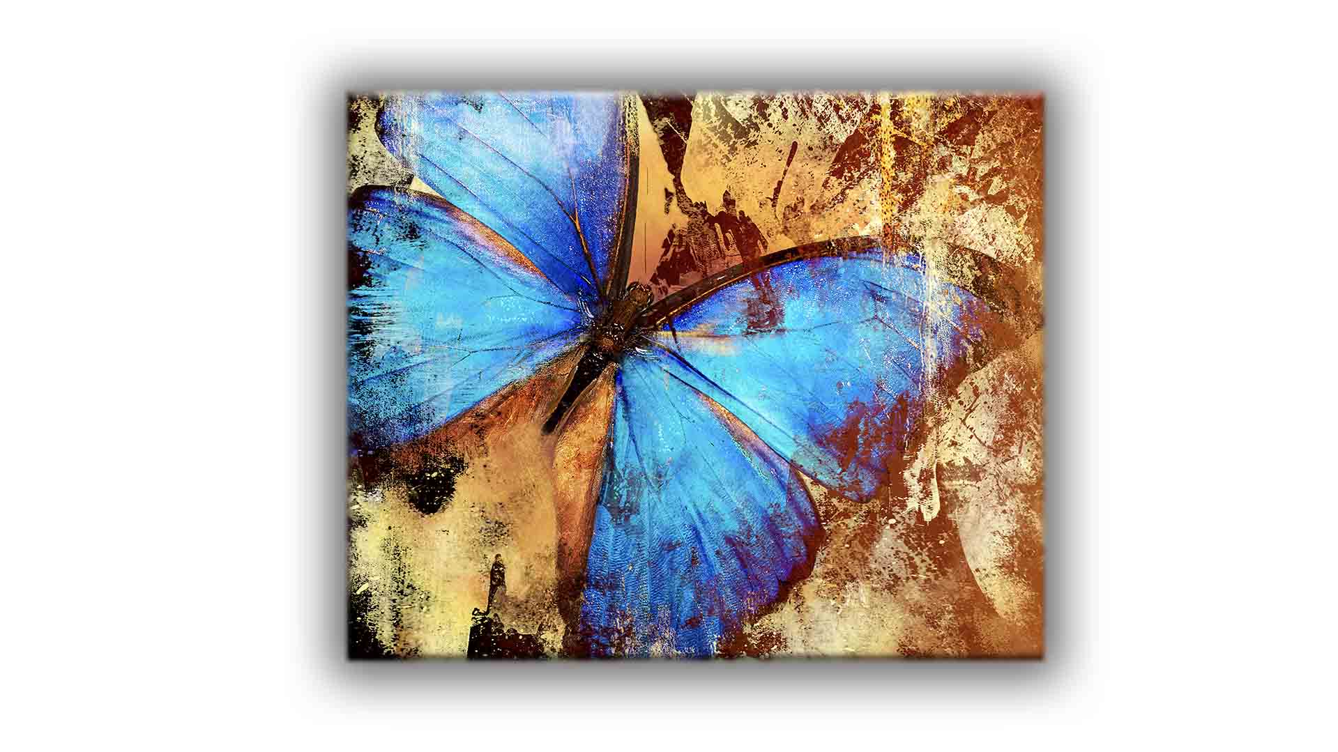 Canvas Print Butterfly Wall Art 48x36-Wall Art-DECOROLALA