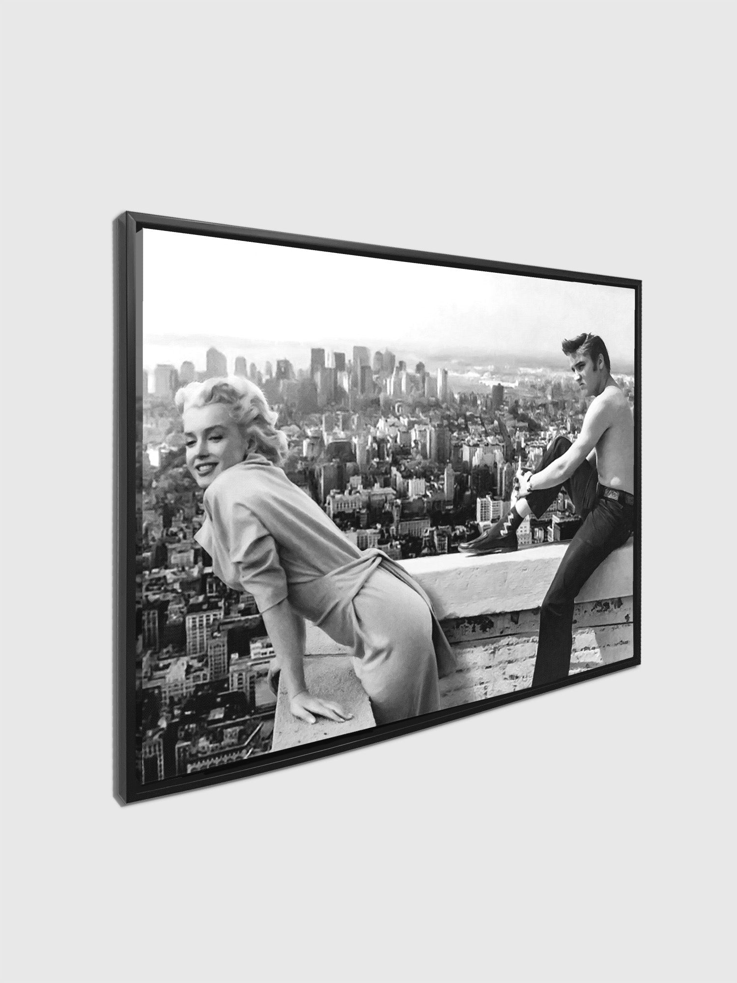 Canvas Print Marilyn & Elvis - 36" x 48" Wall Art-Wall Art-DECOROLALA