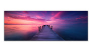 Canvas Print Serenity Skyline 72x24 Wall Art-Wall Art-DECOROLALA
