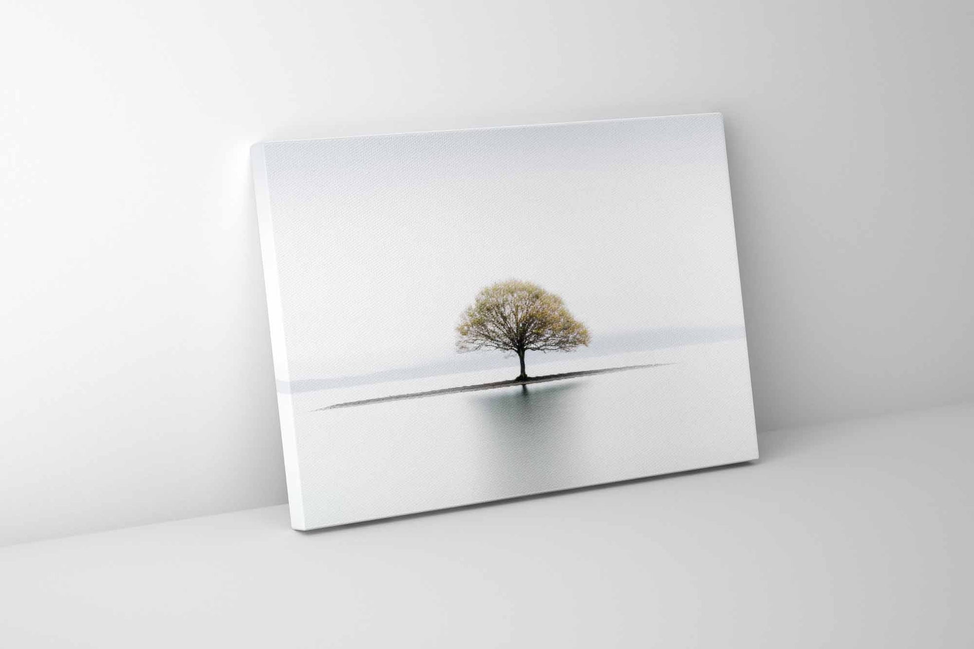 Canvas Print Solitude Wall Art Diamond Varnish-Wall Art-DECOROLALA