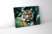 Canvas Print Tiger Gold Varnish-Wall Art-DECOROLALA