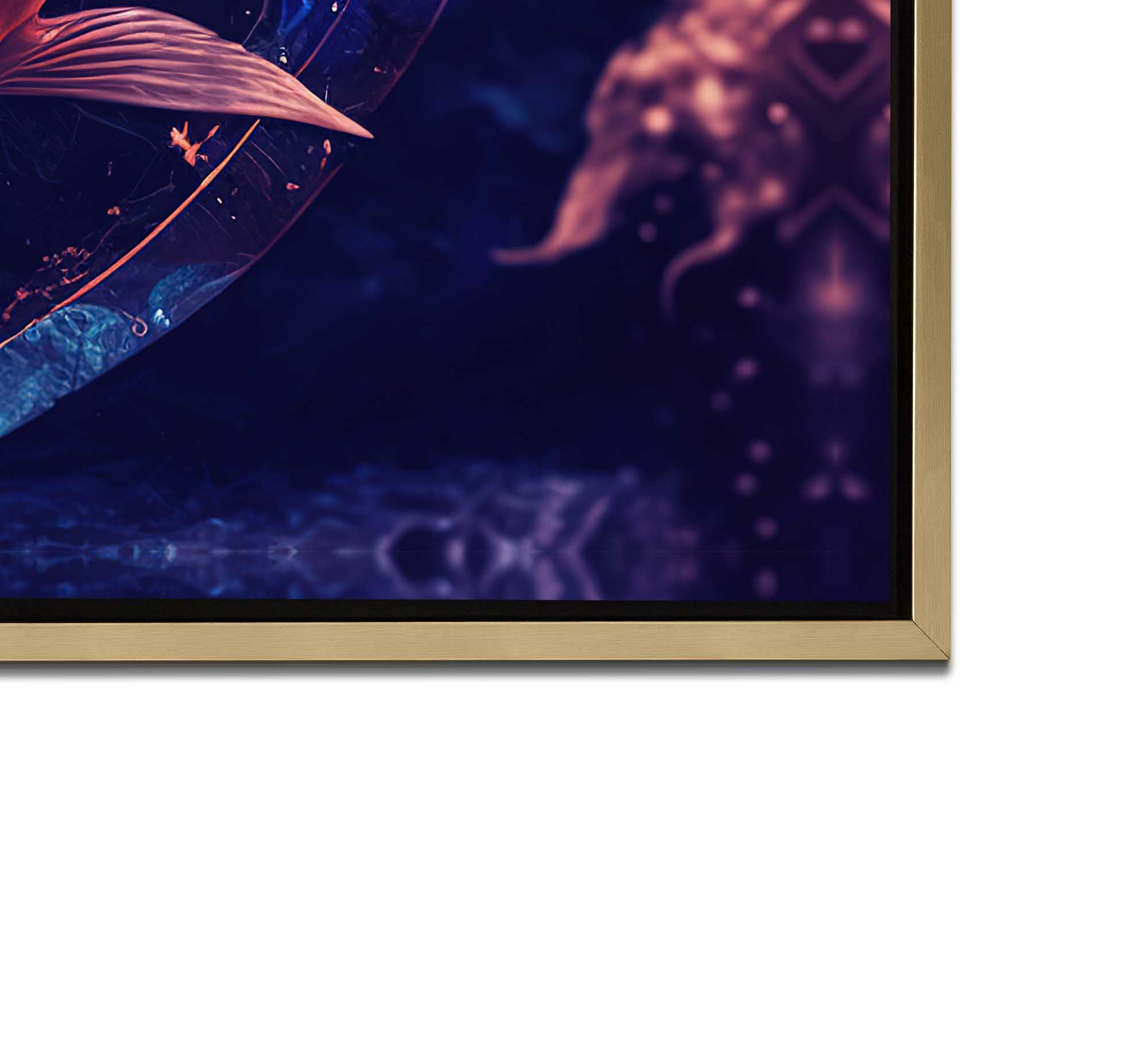 Canvas Print Zodiac Pisces Fish Symbol 48x36-Wall Art-DECOROLALA