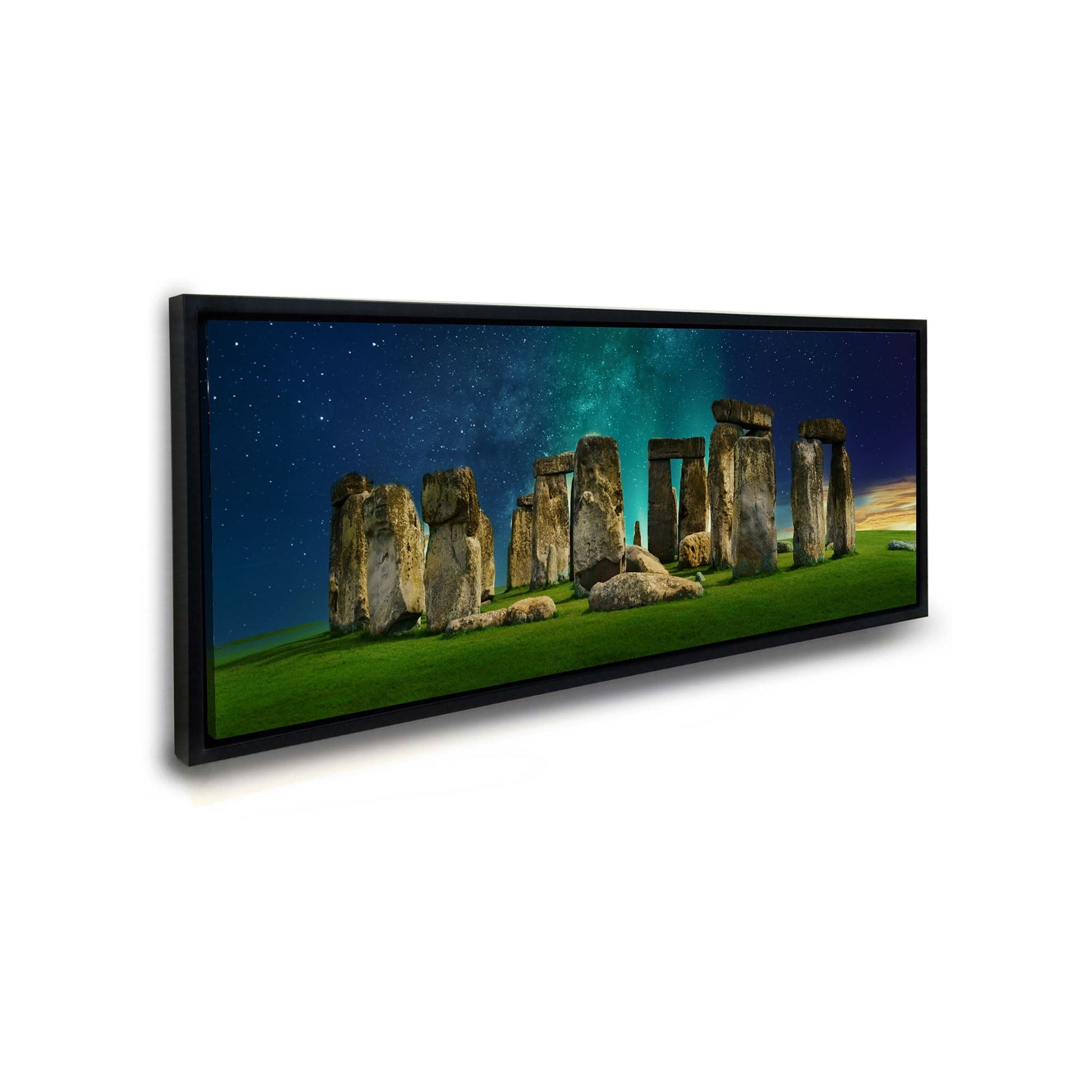 Canvas Skyline-Mystical Stonehenge- Printed Artwork-Wall Art-DECOROLALA