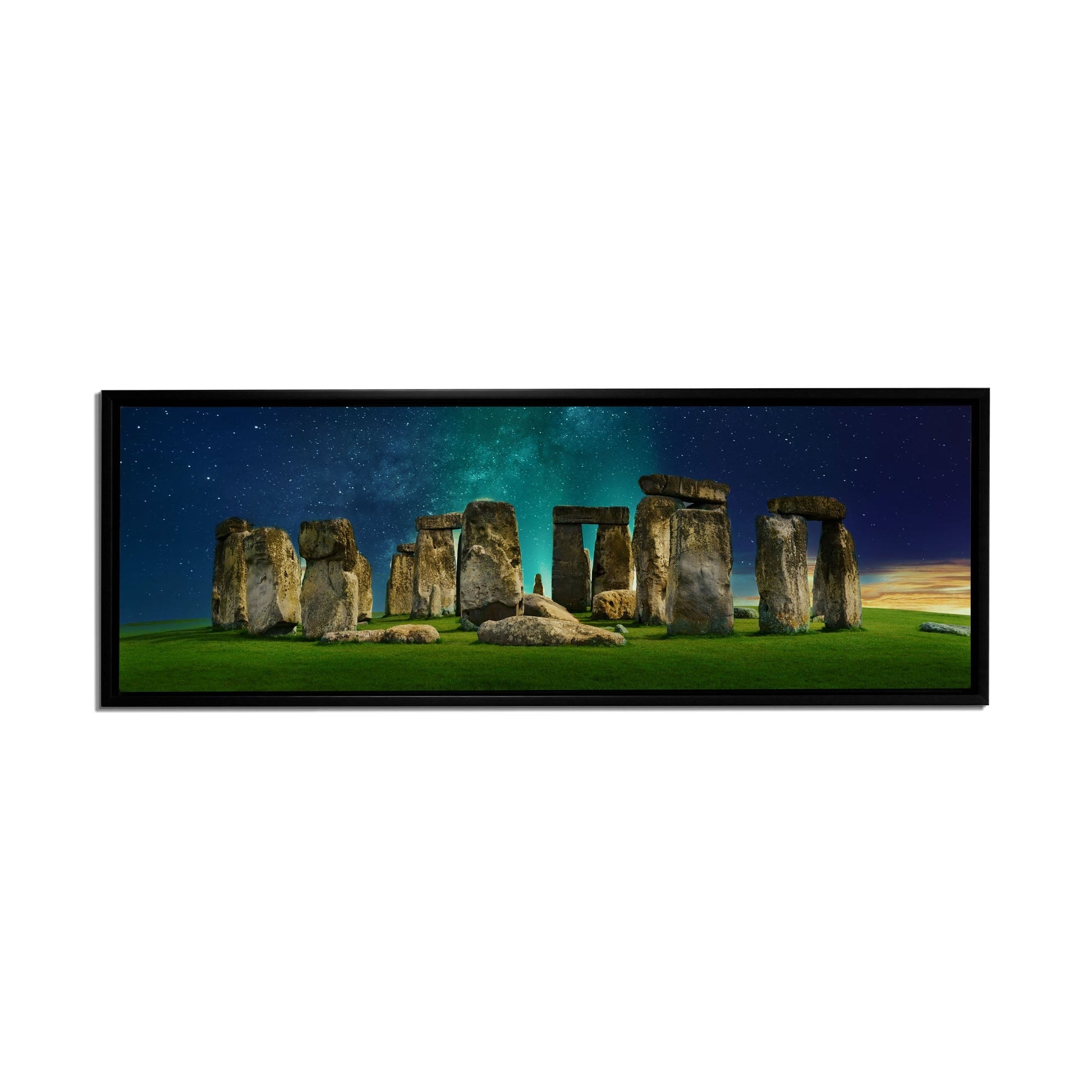 Canvas Skyline-Mystical Stonehenge- Printed Artwork-Wall Art-DECOROLALA