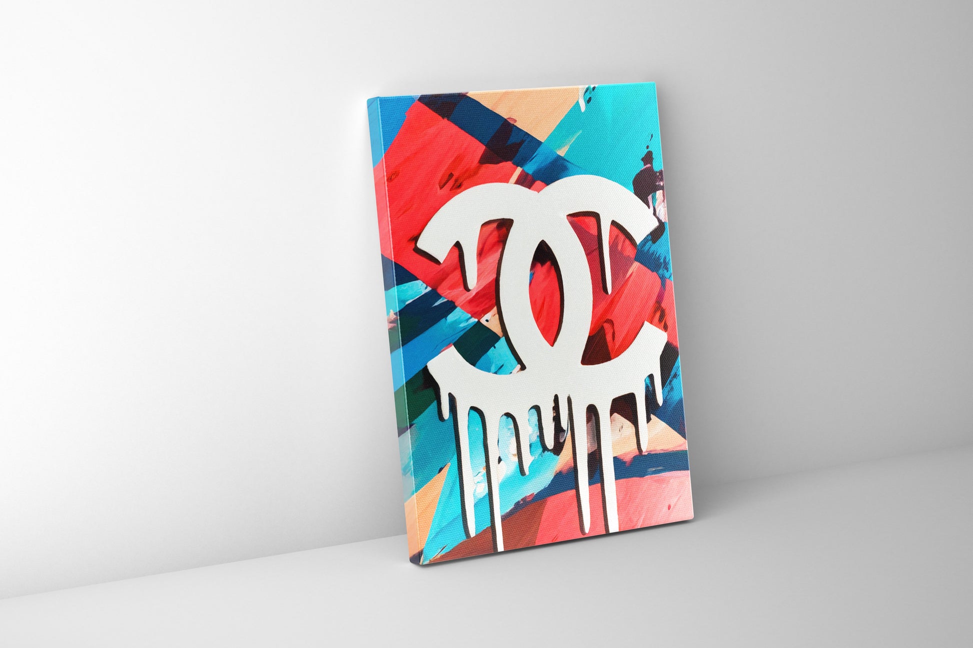 Canvas Wall Art 48x36 Inches Urban Art Ready to Hang-Canvas Print-DECOROLALA