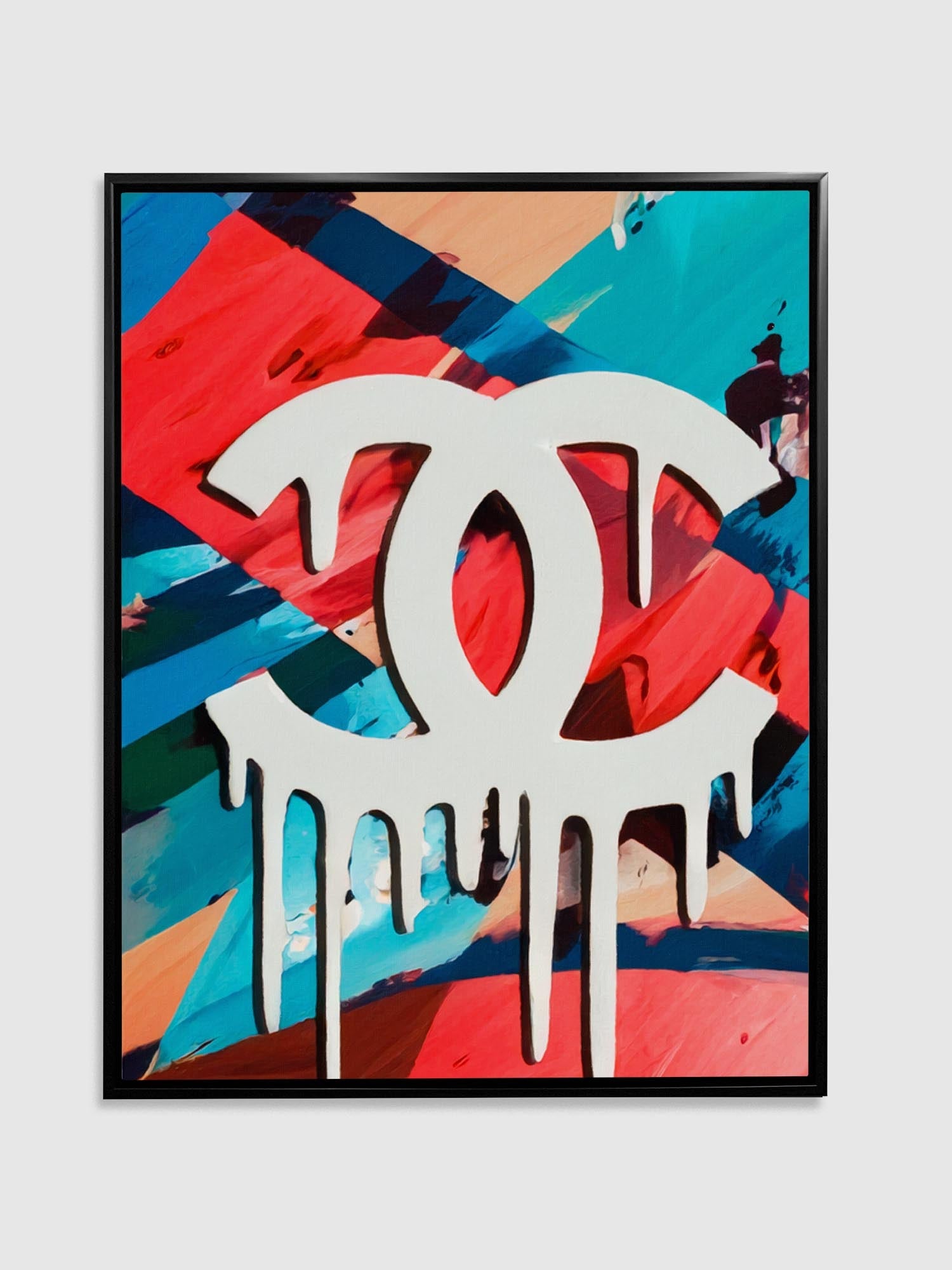 Canvas Wall Art 48x36 Inches Urban Art Ready to Hang-Canvas Print-DECOROLALA