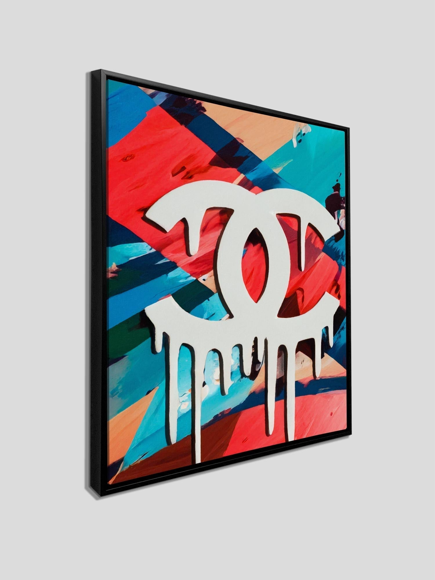 Canvas Wall Art 48x36 Inches Urban Art Ready to Hang-Canvas Print-DECOROLALA
