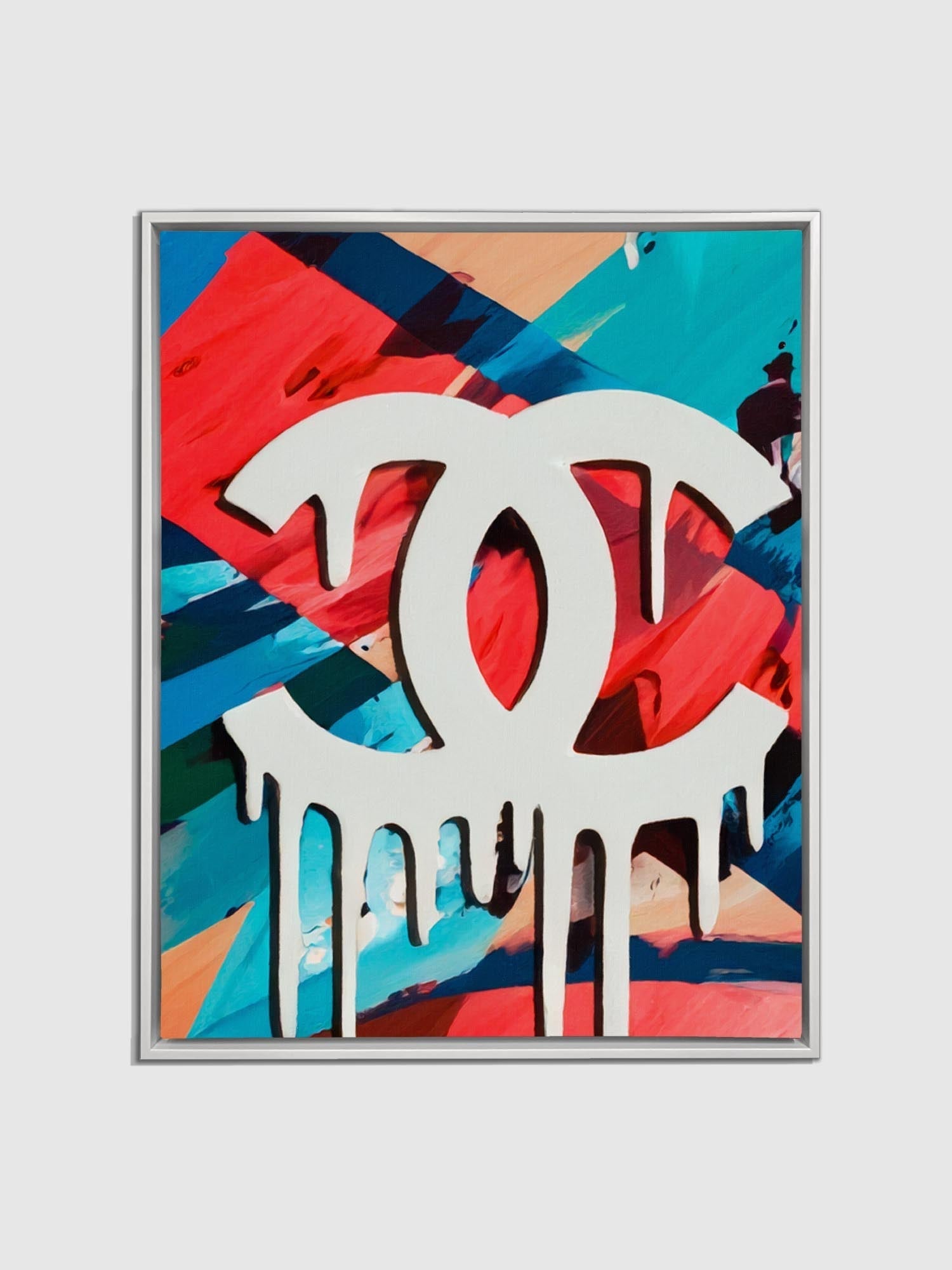 Canvas Wall Art 48x36 Inches Urban Art Ready to Hang-Canvas Print-DECOROLALA