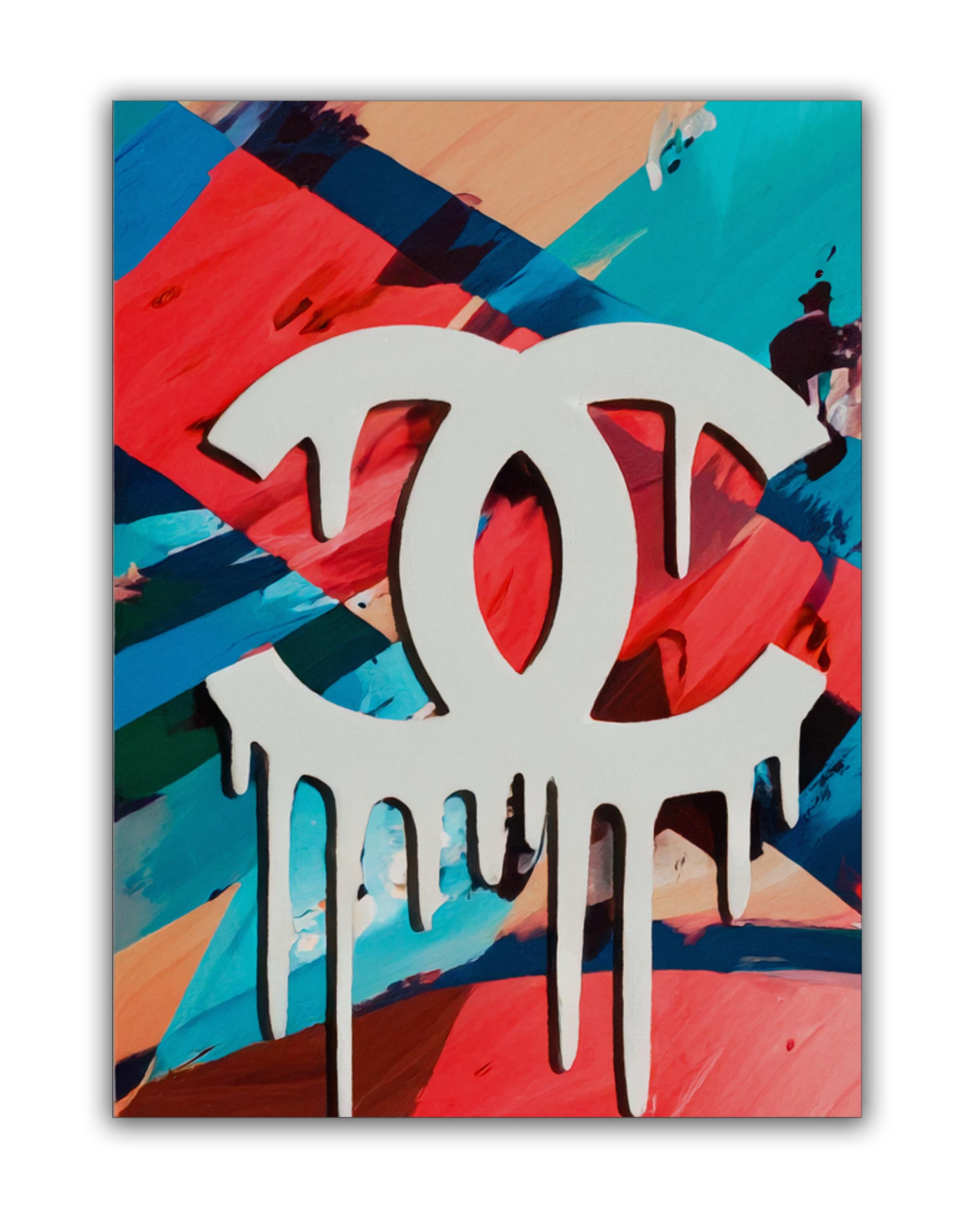 Canvas Wall Art 48x36 Inches Urban Art Ready to Hang-Canvas Print-DECOROLALA