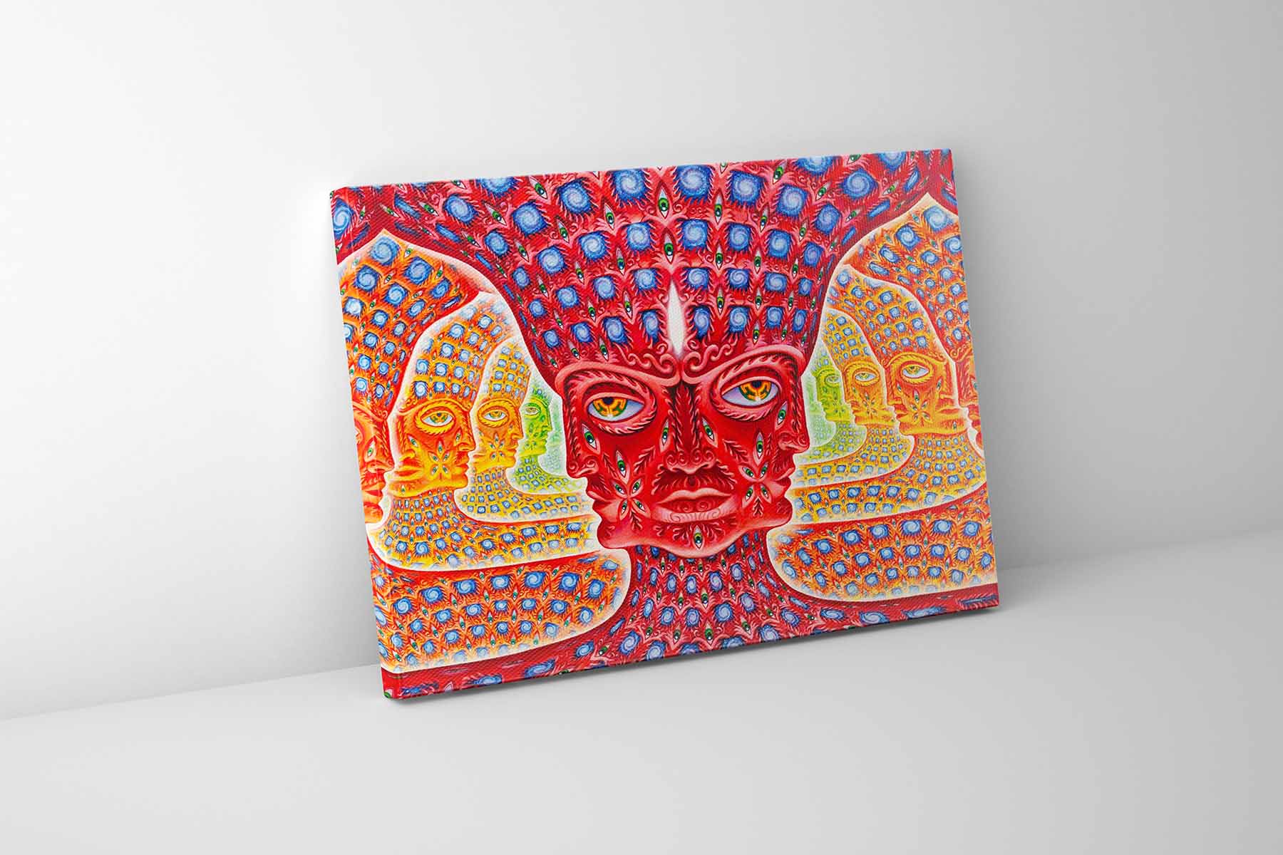 Canvas Wall Art Multi Universe Psychedelic Fractal-Wall Art-DECOROLALA