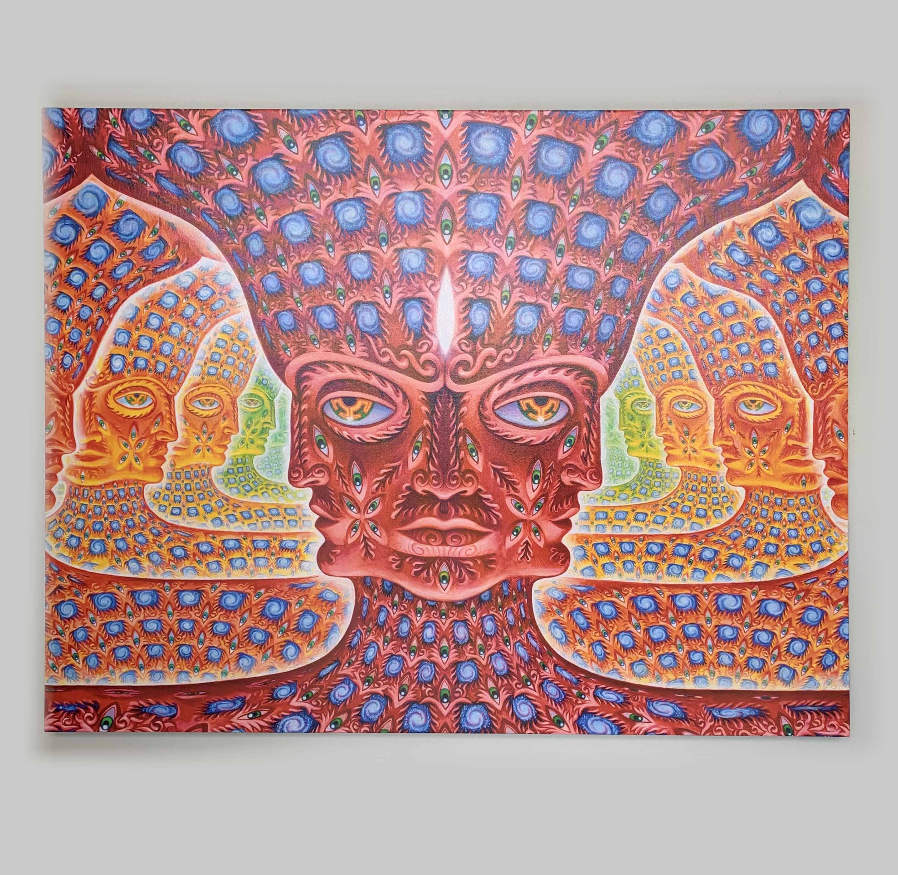 Canvas Wall Art Multi Universe Psychedelic Fractal-Wall Art-DECOROLALA