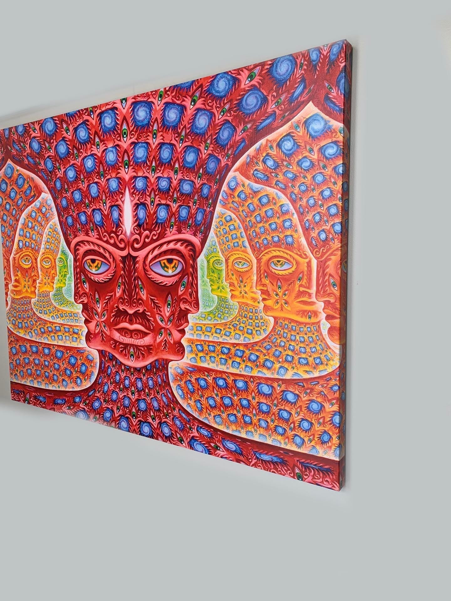 Canvas Wall Art Multi Universe Psychedelic Fractal-Wall Art-DECOROLALA