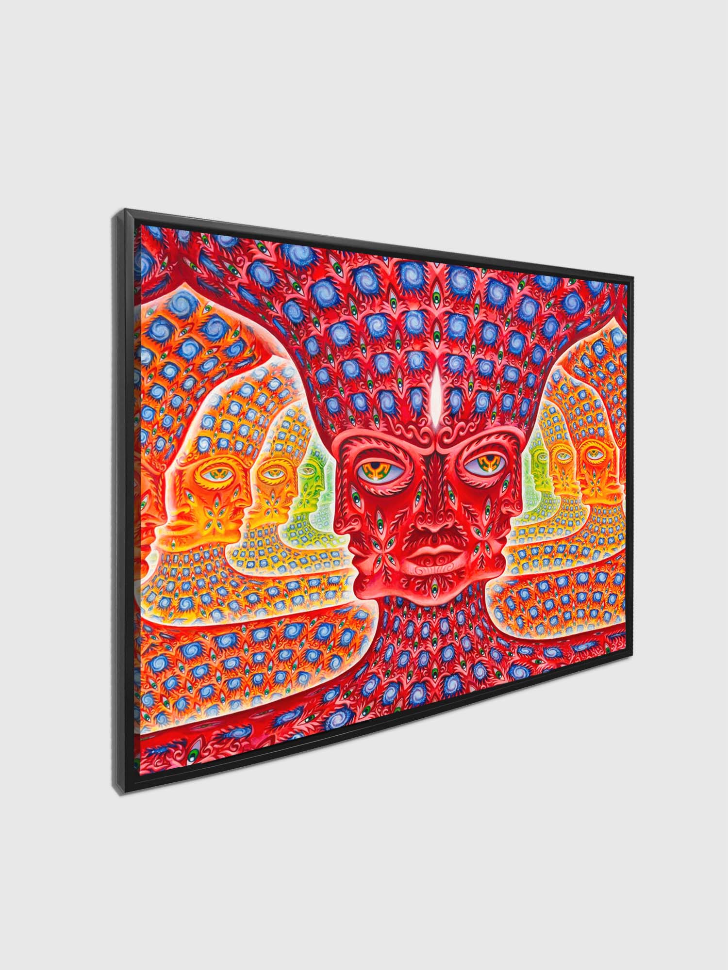 Canvas Wall Art Multi Universe Psychedelic Fractal-Wall Art-DECOROLALA