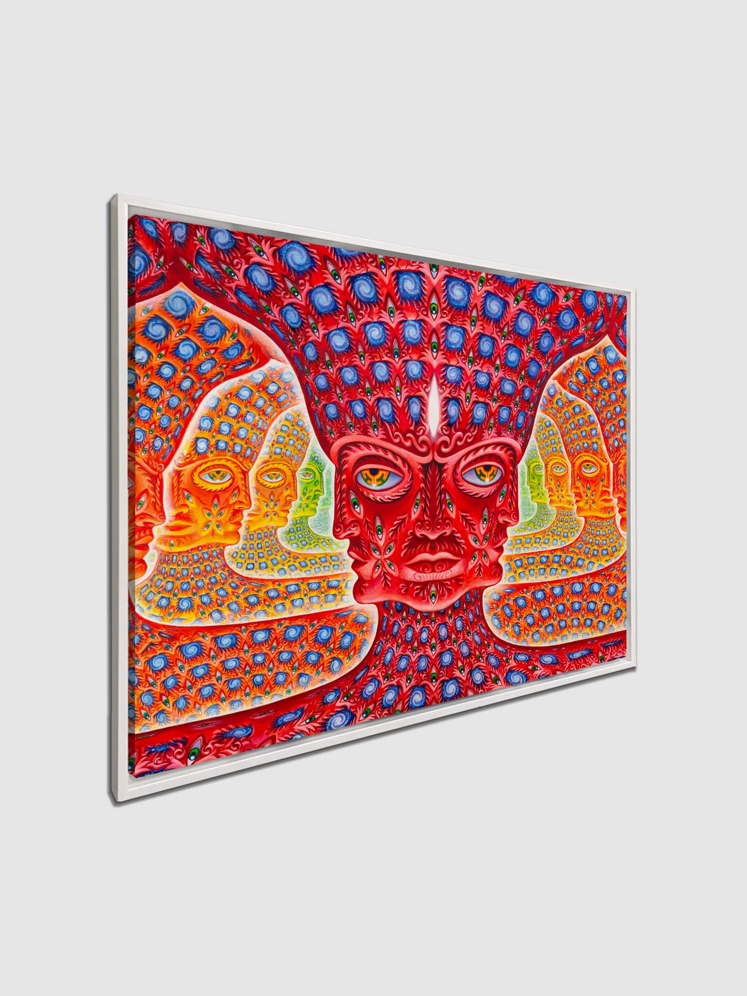 Canvas Wall Art Multi Universe Psychedelic Fractal-Wall Art-DECOROLALA
