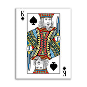 Canvas Wall At-King of Spades Canvas 36" x 48" 3648-045-Wall Art-DECOROLALA