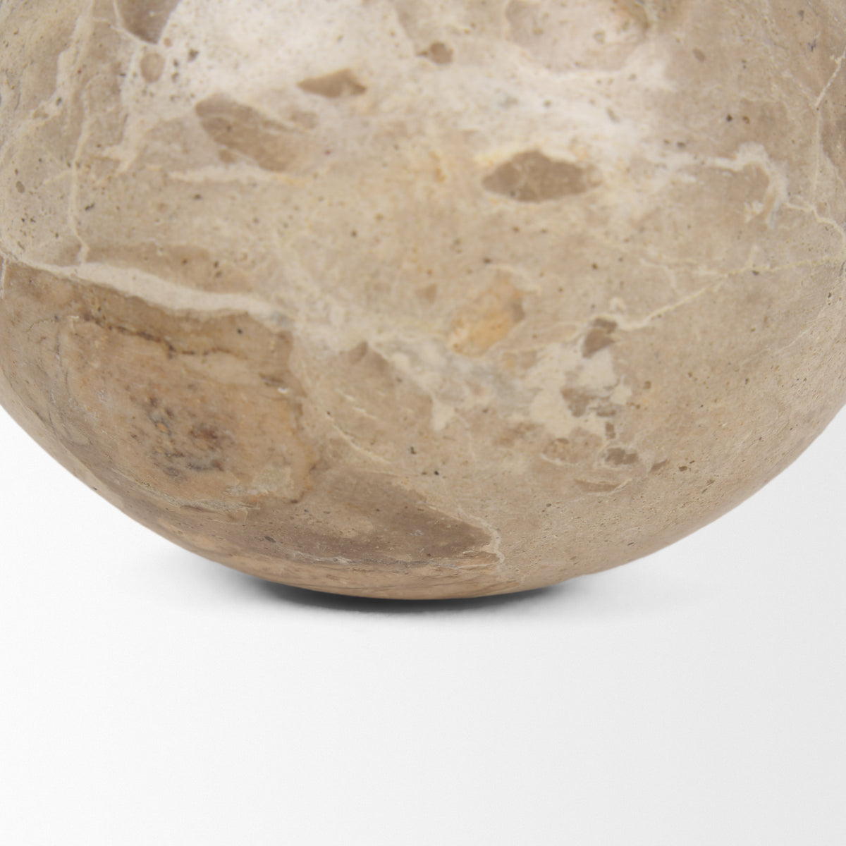 Caprie Large Beige Marble Decorative Juice Squeezer-Objects-DECOROLALA