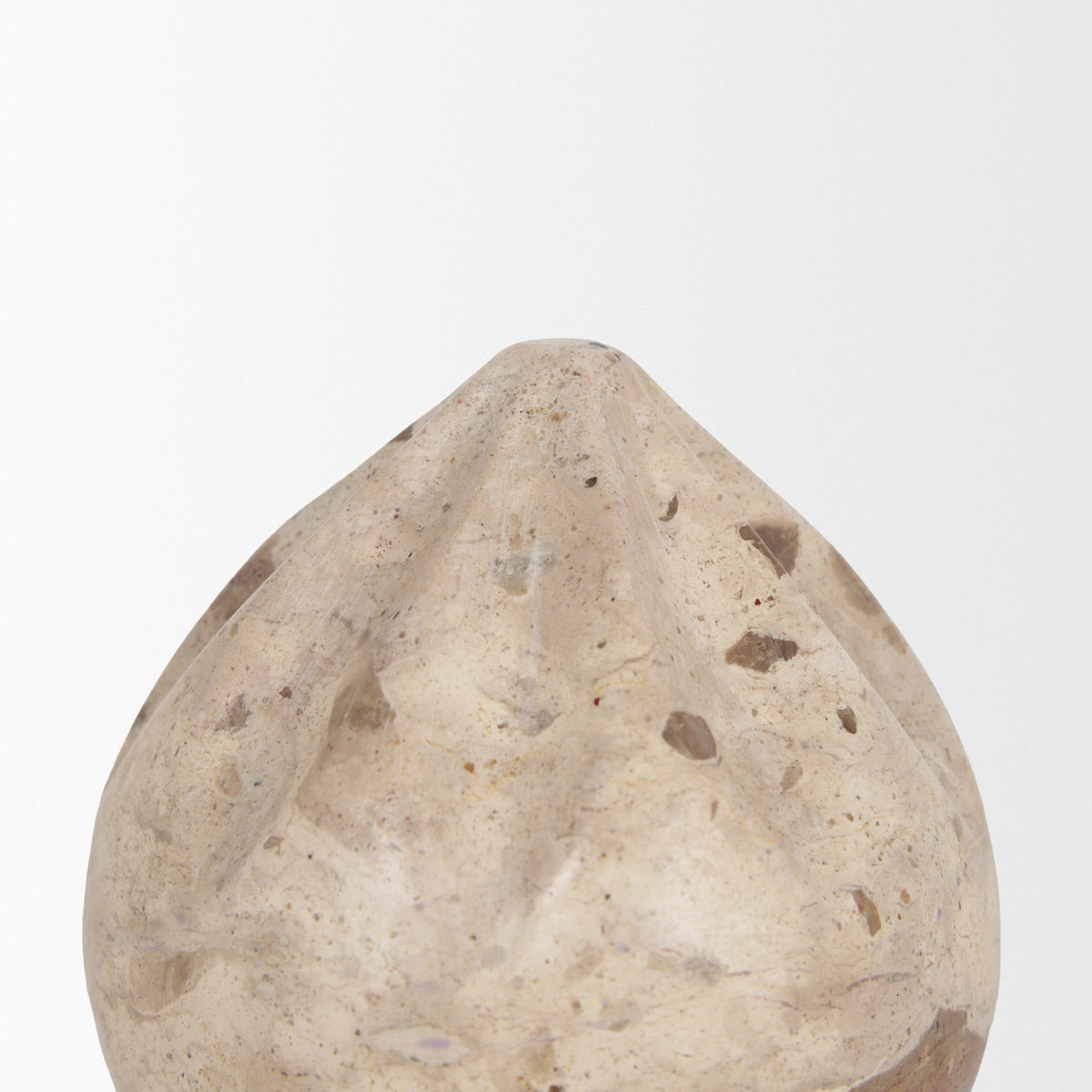 Caprie Small Beige Marble Decorative Juice Squeezer-Objects-DECOROLALA