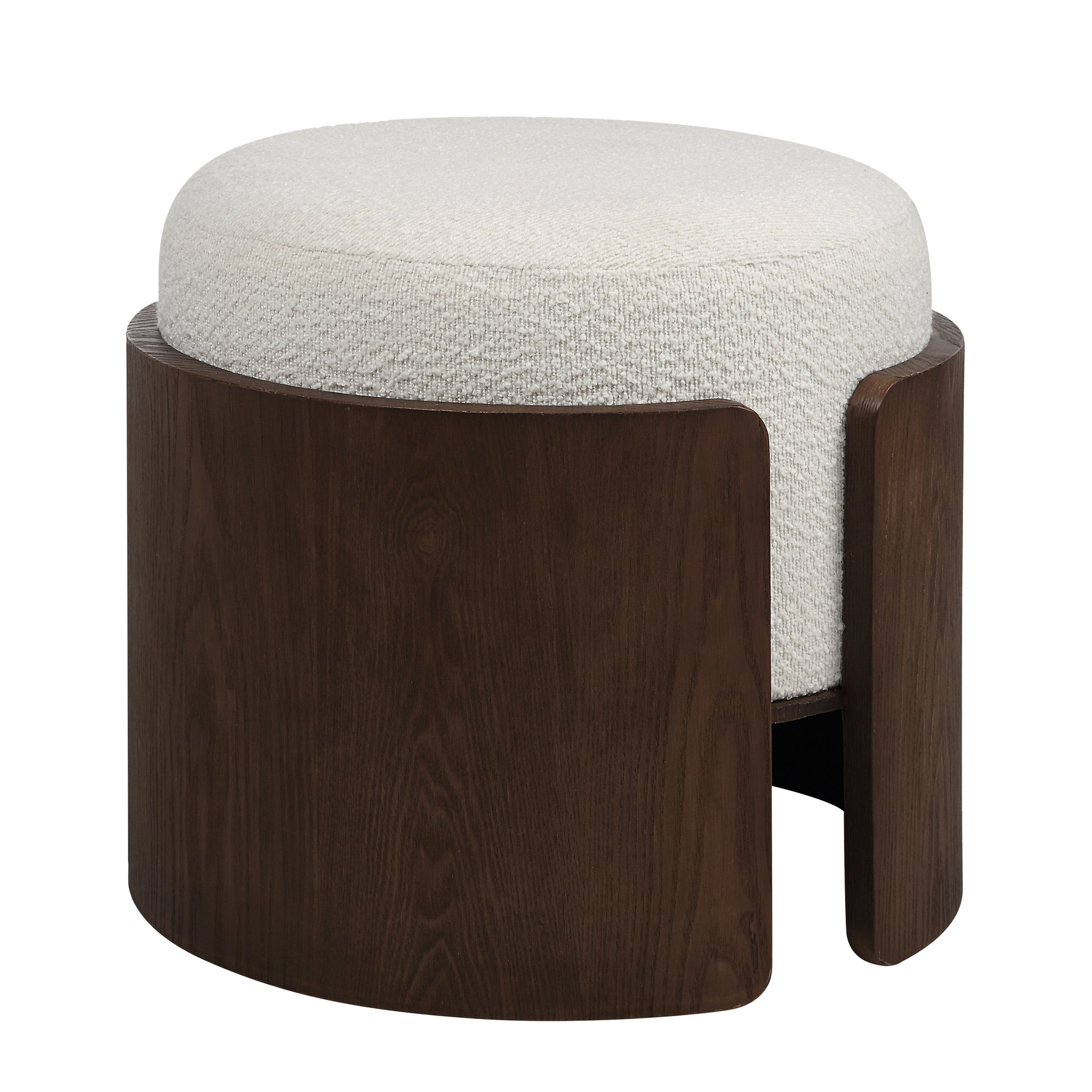 Capsula 18.0" Height Ottoman, Brown-Ottoman-DECOROLALA