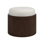 Capsula 18.0" Height Ottoman, Brown-Ottoman-DECOROLALA
