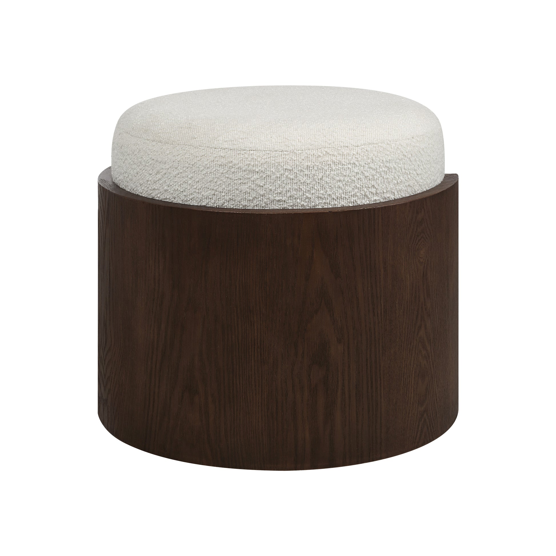 Capsula 18.0" Height Ottoman, Brown-Ottoman-DECOROLALA