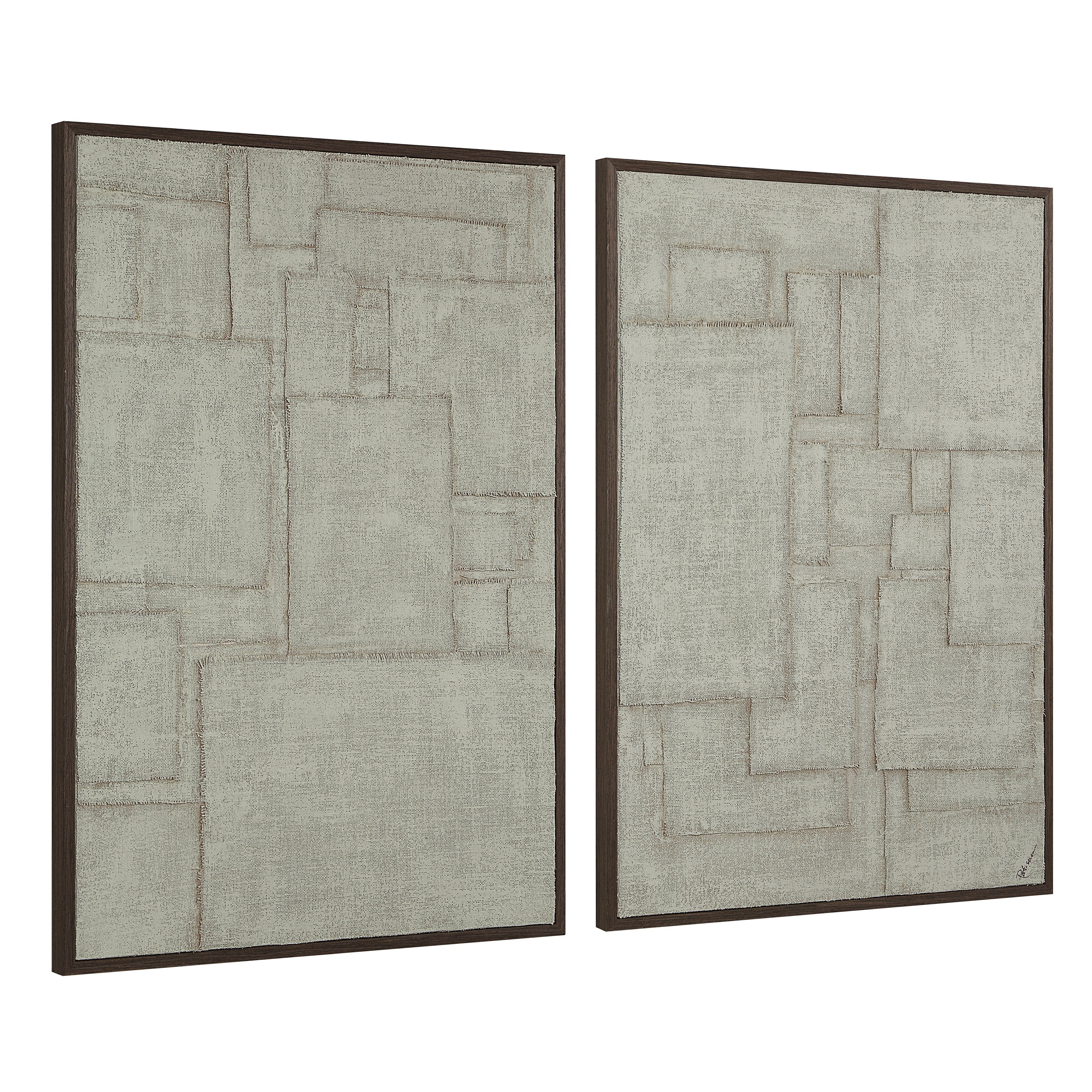 Caramelo 32" Wide Wall Art, Sand Beige-Wall Art-DECOROLALA