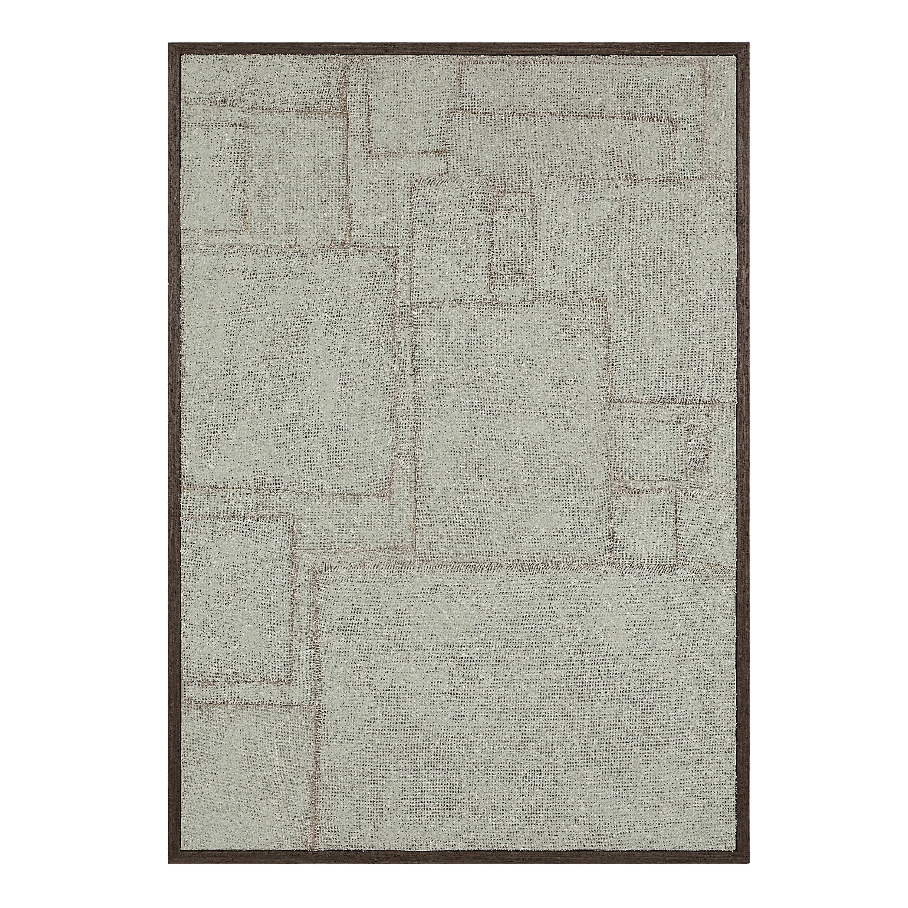 Caramelo 32" Wide Wall Art, Sand Beige-Wall Art-DECOROLALA