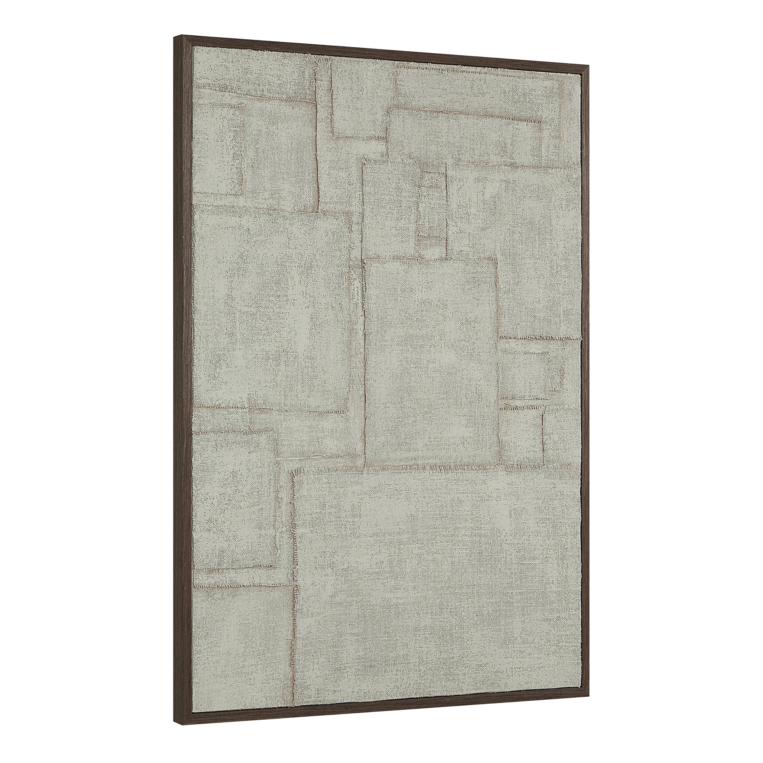 Caramelo 32" Wide Wall Art, Sand Beige-Wall Art-DECOROLALA
