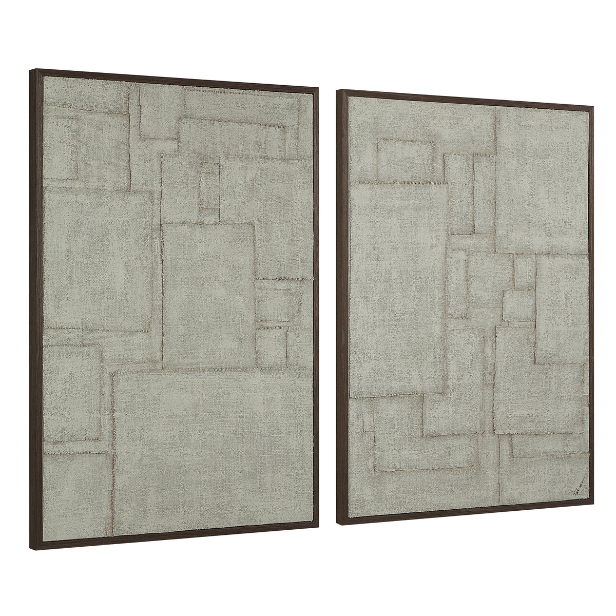 Caramelo 32" Wide Wall Art, Sand Beige-Wall Art Prints-DECOROLALA