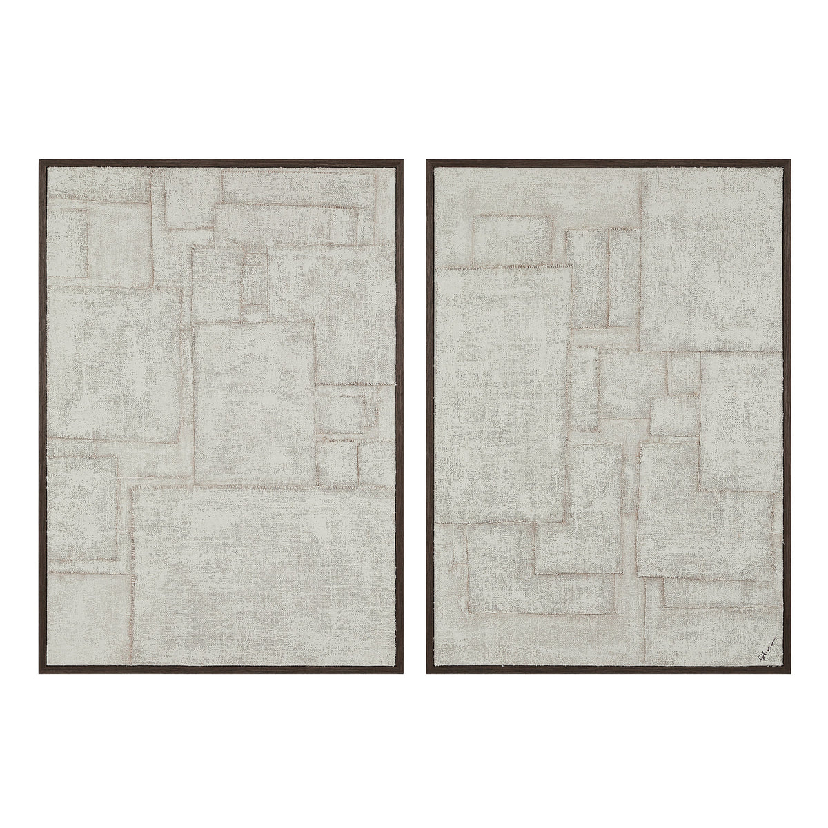 Caramelo 32" Wide Wall Art, Sand Beige-Wall Art Prints-DECOROLALA