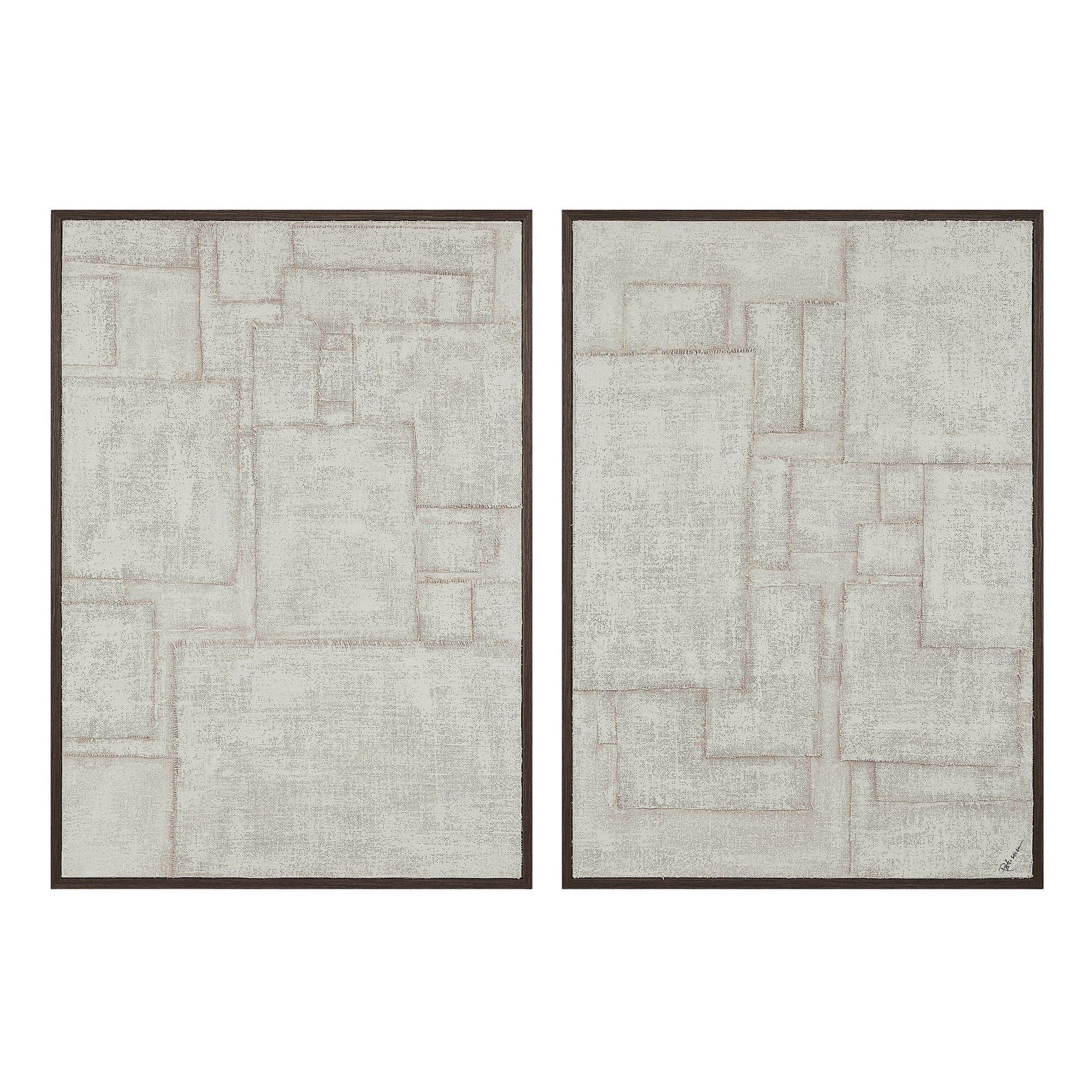 Caramelo 32" Wide Wall Art, Sand Beige-Wall Art-DECOROLALA