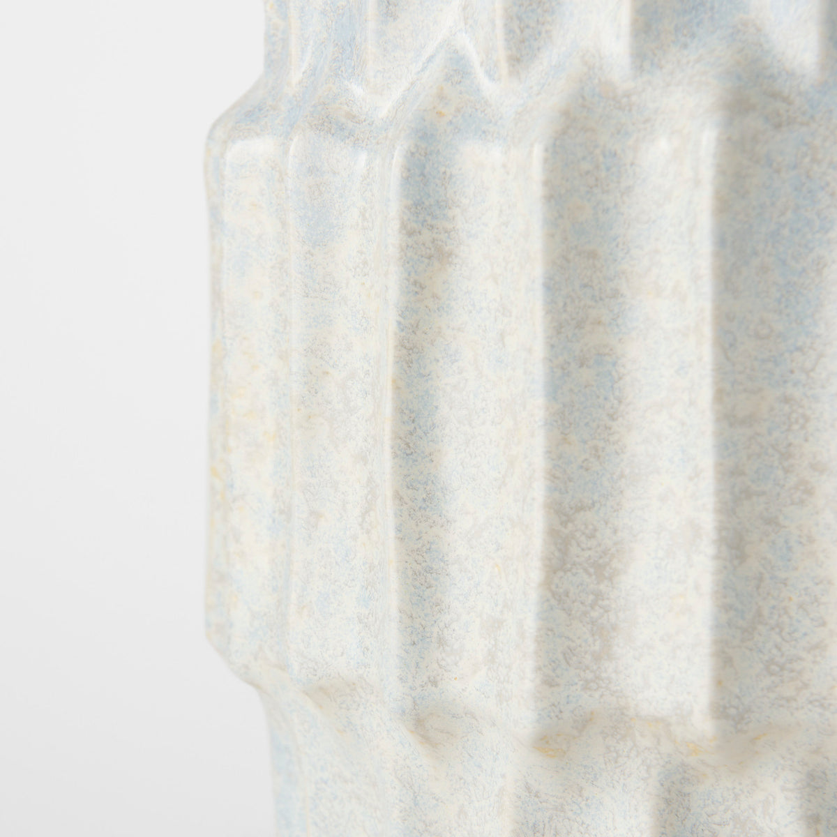 Cardon 14.4H Gray Ceramic Vase-Vase-DECOROLALA