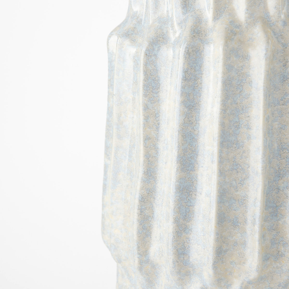 Cardon 23.0H Gray Ceramic Vase-Vase-DECOROLALA
