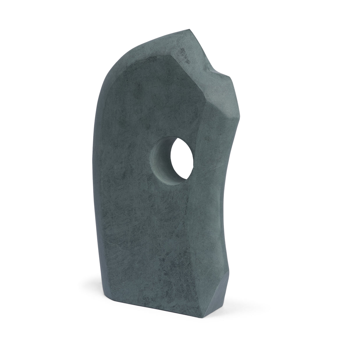 Carico Sculptural Gray Marble Decorative Object-Decorative Objects-DECOROLALA