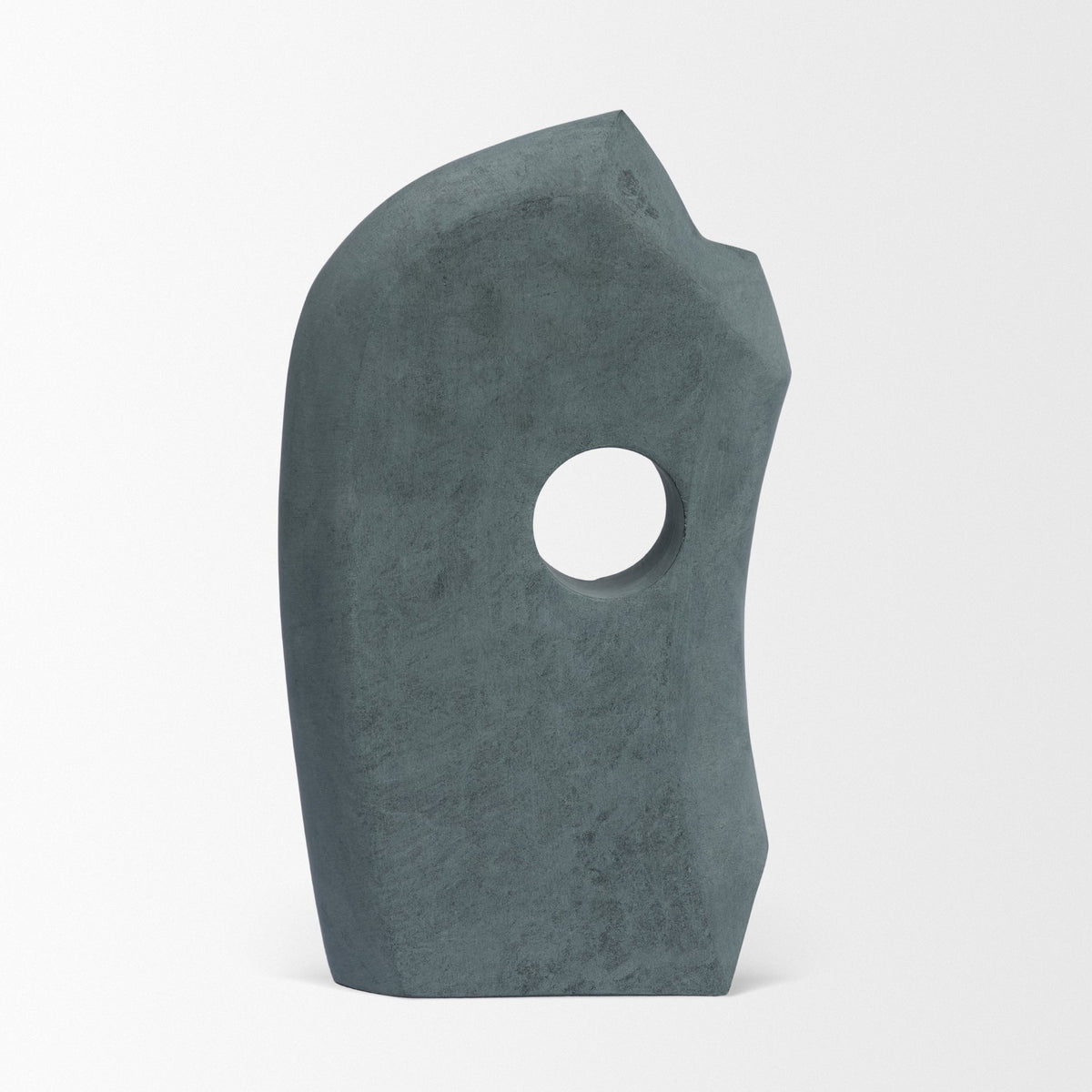 Carico Sculptural Gray Marble Decorative Object-Objects-DECOROLALA