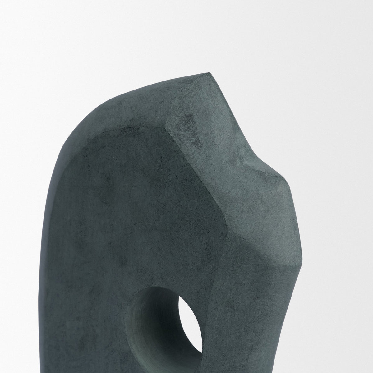Carico Sculptural Gray Marble Decorative Object-Objects-DECOROLALA
