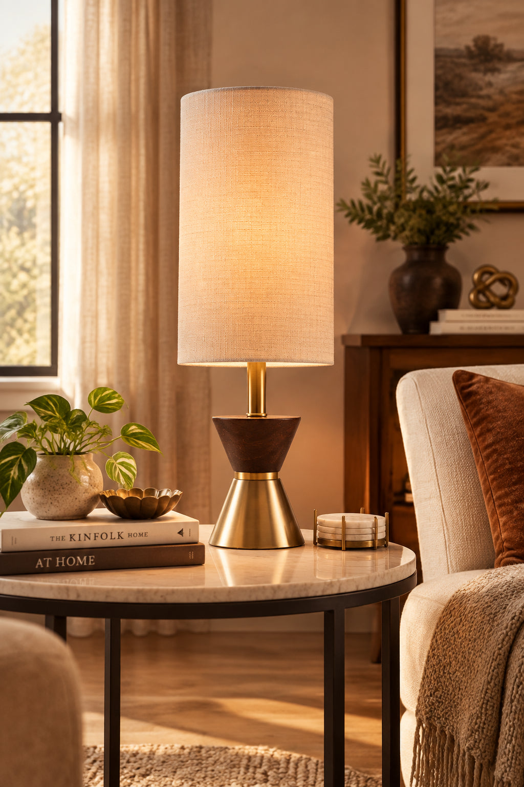 Carmen Table Lamp-Lighting-DECOROLALA